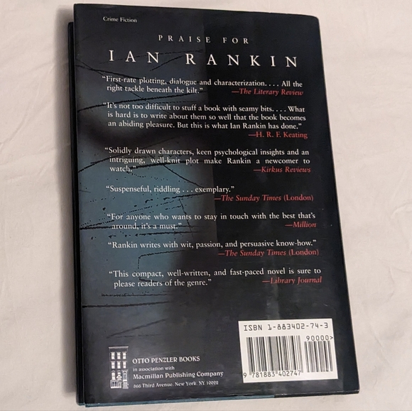 💥 Hide + Seek by Ian Rankin Hardcover - Picture 2 of 2